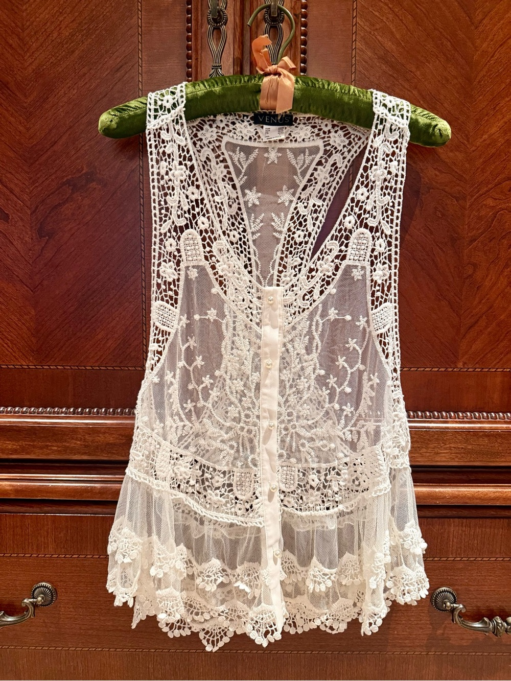 Crochet & Lace Blouse
